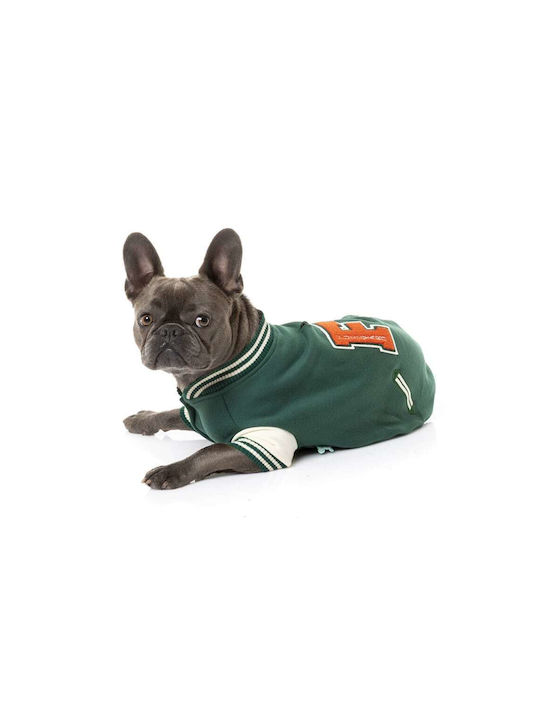 Fuzzyard Gray Dog Coat Small with 26cm Back Length