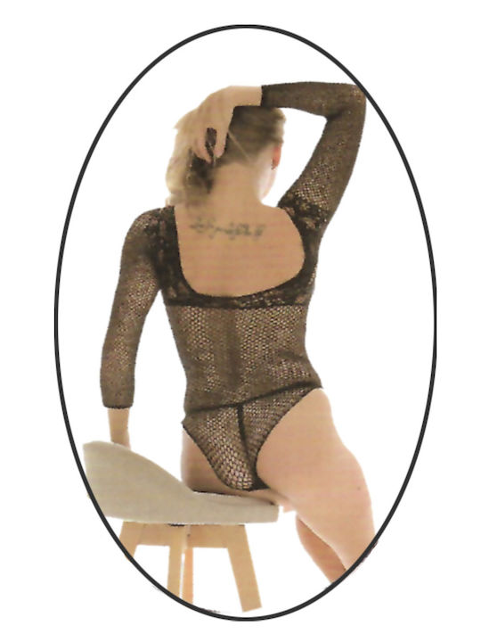 Vaqua Sexy Bodysuit Negru