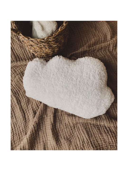 Bubbles Lover Διακοσμητικό Μαξιλάρι Κούνιας Λευκό