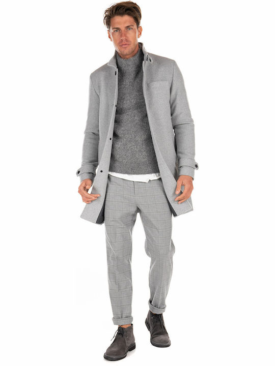 Les Deux Men's Trousers Suit Gray