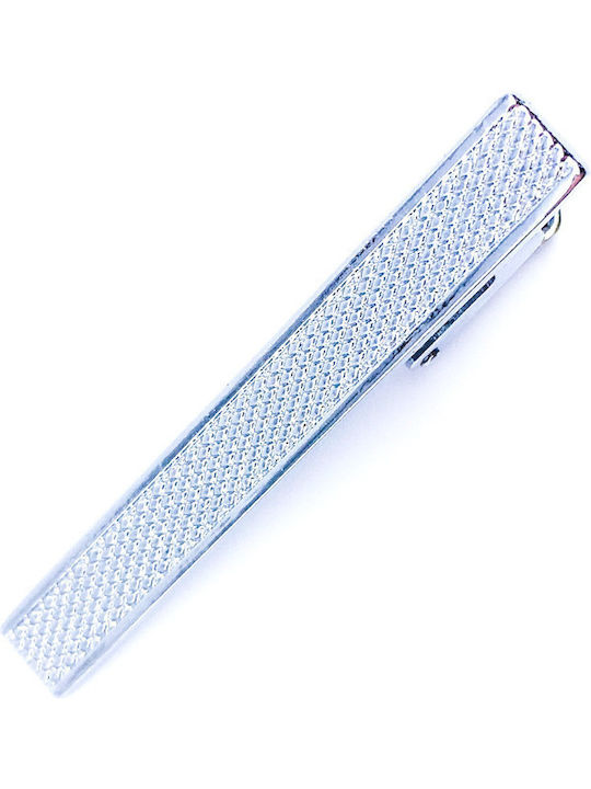 Legend Accessories Metallic Tie Clip Silver 4.5cm Legend Accessories Metallic Tie Clip Silver 4.5cm