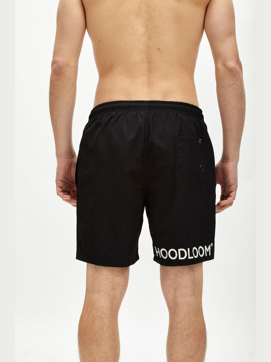 HoodLoom Men's Swimwear Shorts Black