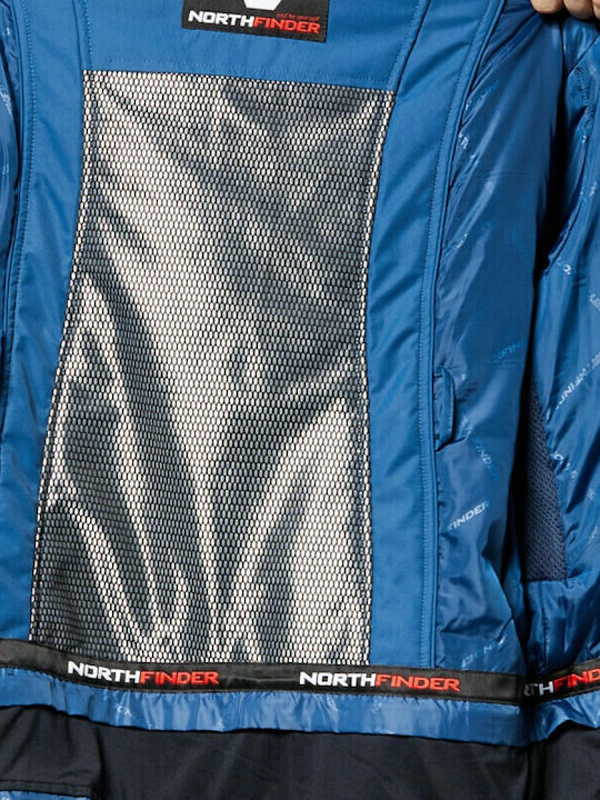 Geci Bărbați Softshell Waterproof și cu protecție împotriva vântului Navy Albastru