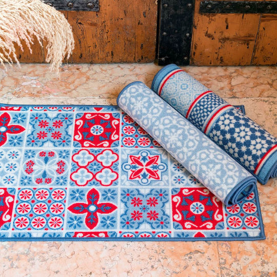 Amo La Casa Χαλάκι Κουζίνας Διάδρομος Αδιάβροχο 57x140cm R21056N50901906000-3 Γαλάζιο Amo La Casa Χαλάκι Κουζίνας Διάδρομος Αδιάβροχο 57x140cm R21056N50901906000-3 Γαλάζιο