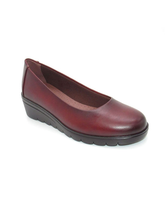 Via Dos Anatomic Burgundy Heels