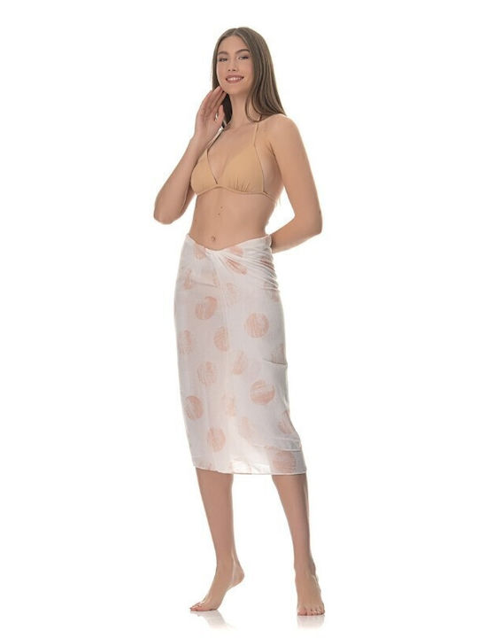 V-store Pareo Portocaliu Pentru Femei PR9123-03