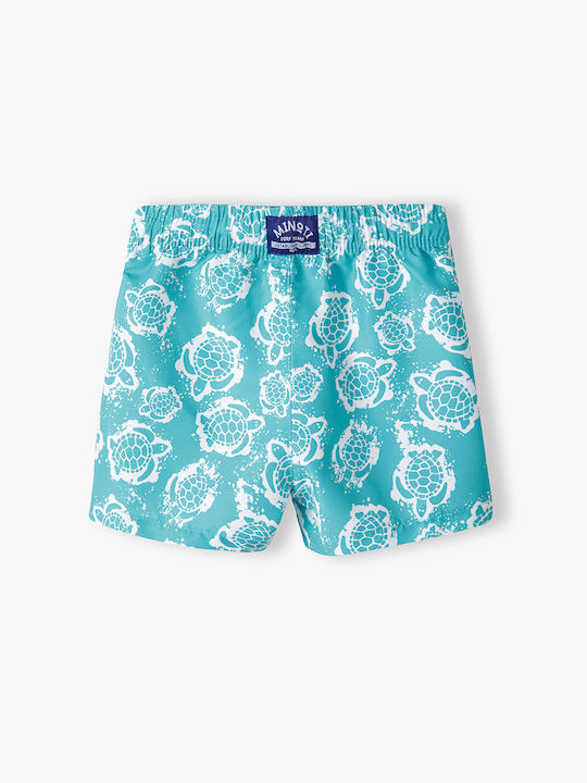 Minoti Kids Swimwear Swim Shorts Turquoise