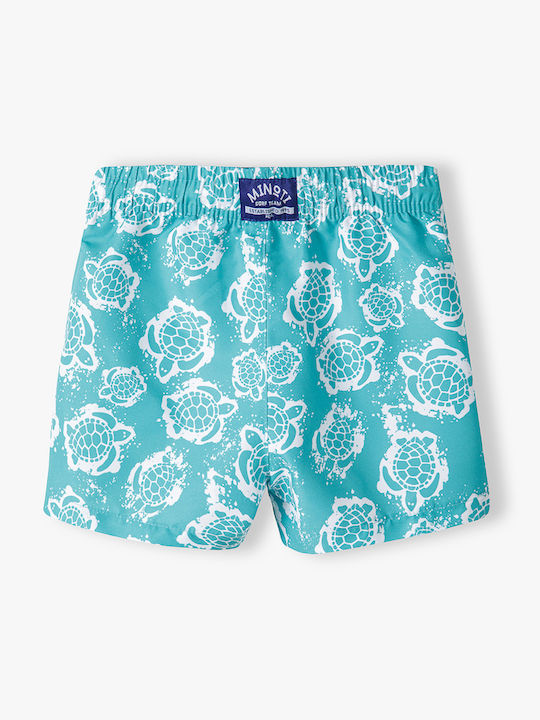 Minoti Kinder Badeanzug Badeshorts Türkis