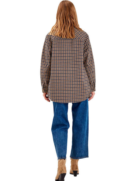 Women's Checked Overshirt