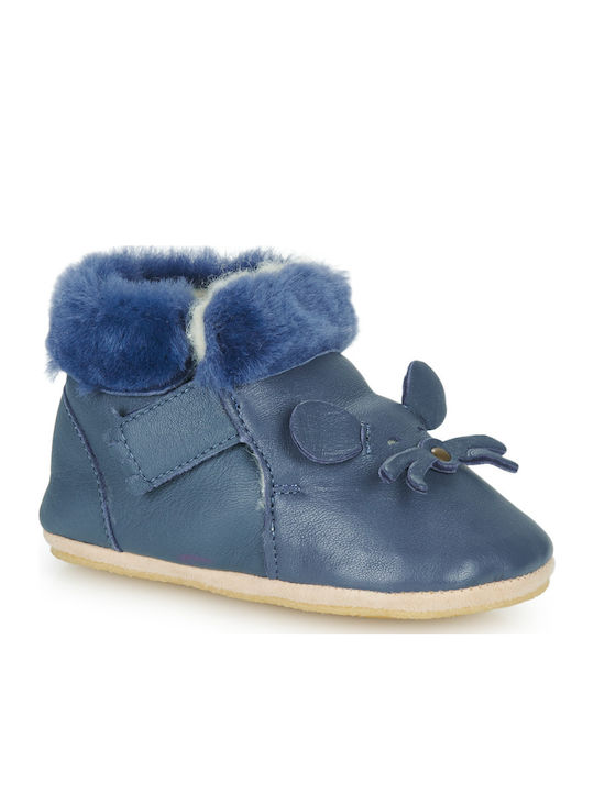 Easy Peasy Pantofi pentru bebeluși Albastru Foublu Mouse