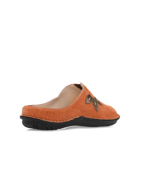 Zarkadi Anatomic Leather Women's Slippers Orange