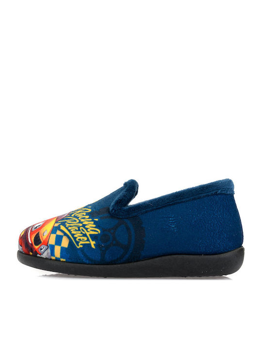 Kinderhausschuhe Marineblau