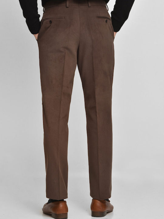 Vardas Men's Trousers Chino Brown