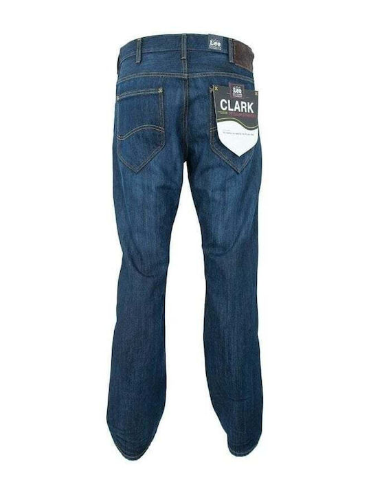 Lee Men's Jeans Pants in Straight Line Blue