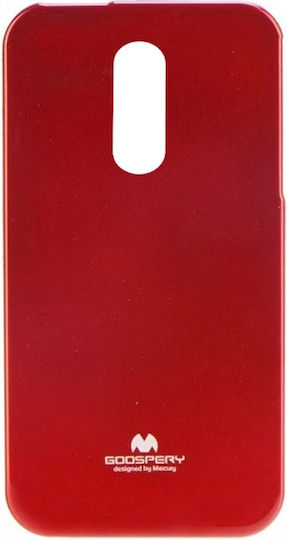 Mercury Jelly Back Cover Silicone Red (Redmi 5 Plus)