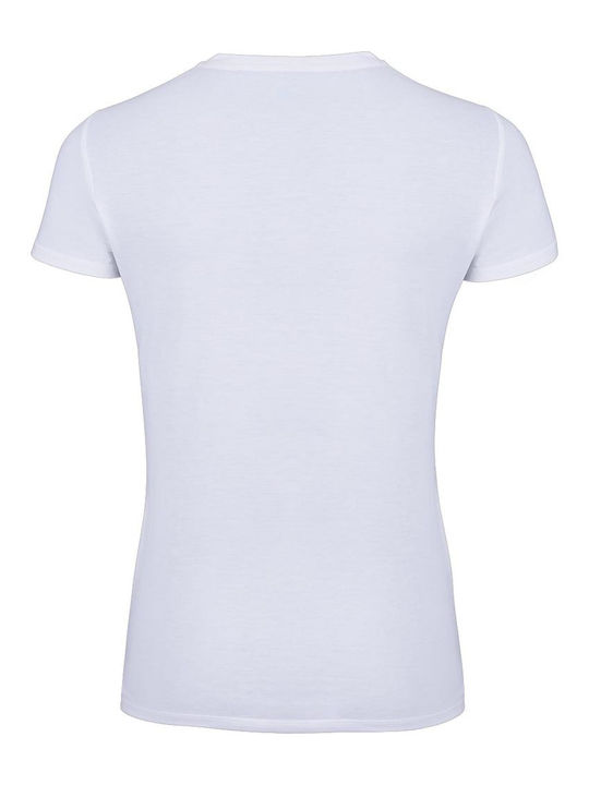 Γυναικείο Αθλητικό T-shirt Λευκό