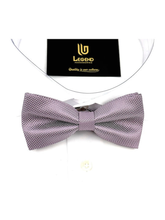 Legend Accessories Bow Tie Set with Pochette Purple
