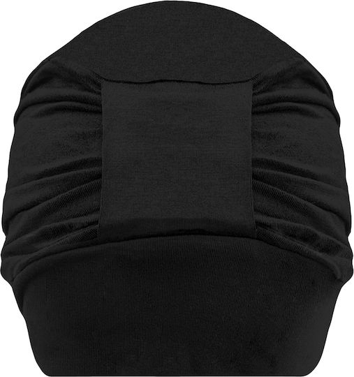 Brims and Trims Turban Hair Black