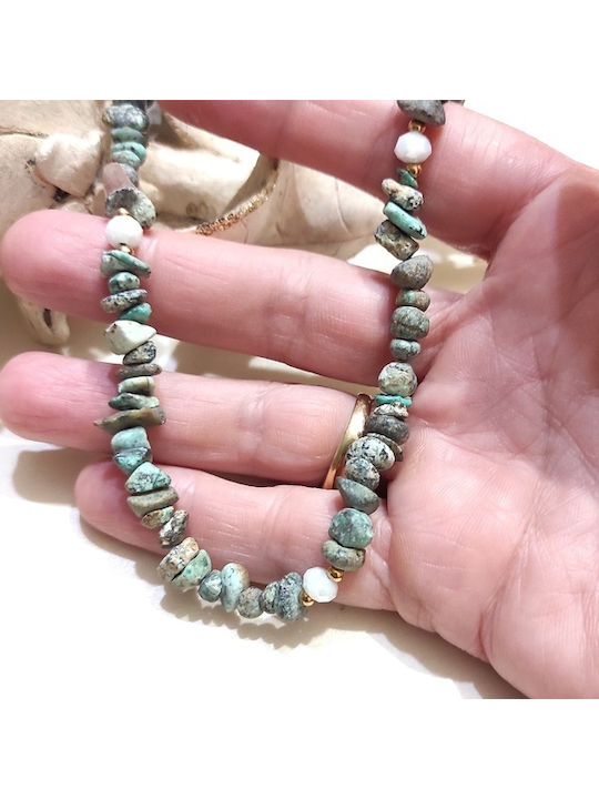 The Art of Beading Колиета от Златна Стомана