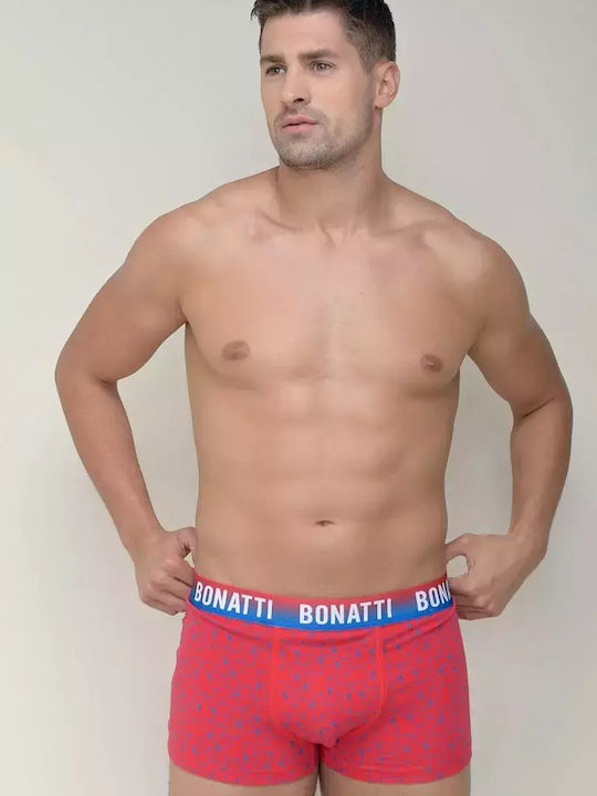 Bonatti Men's Boxer Red with Patterns