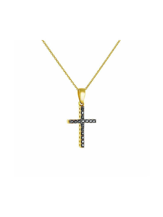 Ioannis Kosmima Gold Cross 14K with Chain