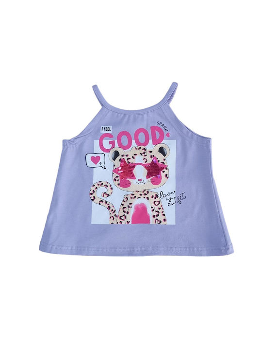 Spark Kids Set with Shorts Summer 2pcs Lilac