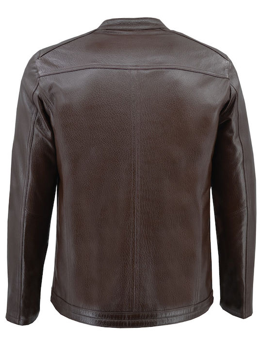 Leather Jacket Brown