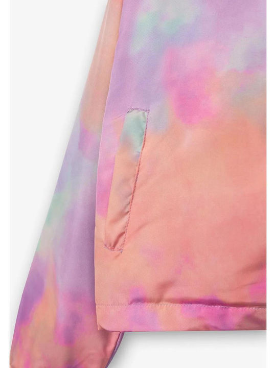 Kids' Casual Jacket Short with Hood Multicolour