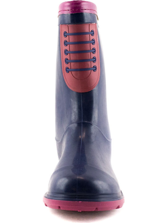 Kids Wellies Navy Blue