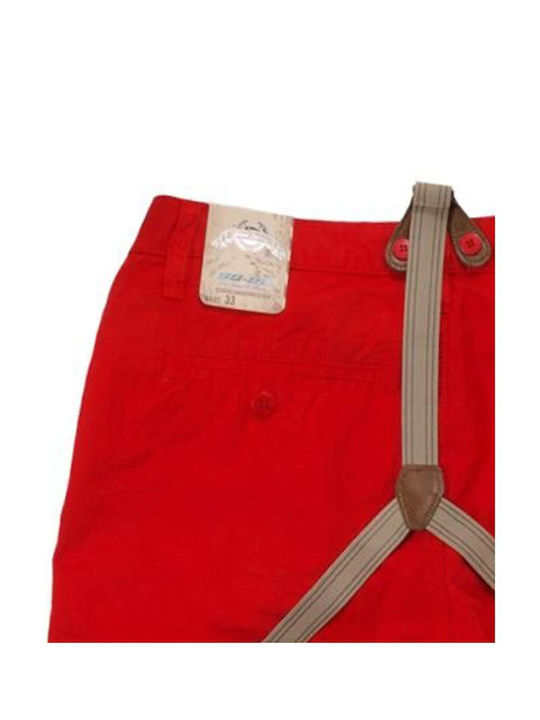 Sublevel Herrenshorts Chino Rot