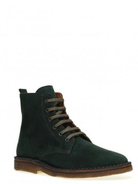 Frau Men's Suede Boots Green