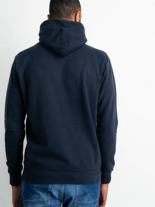 Petrol Industries Men's Sweatshirt with Hood Navy Blue