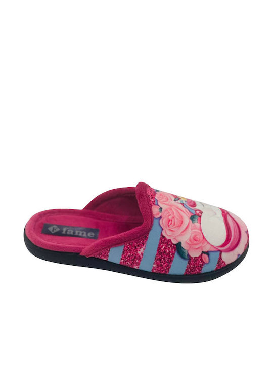 FAME Kids Slippers Fuchsia