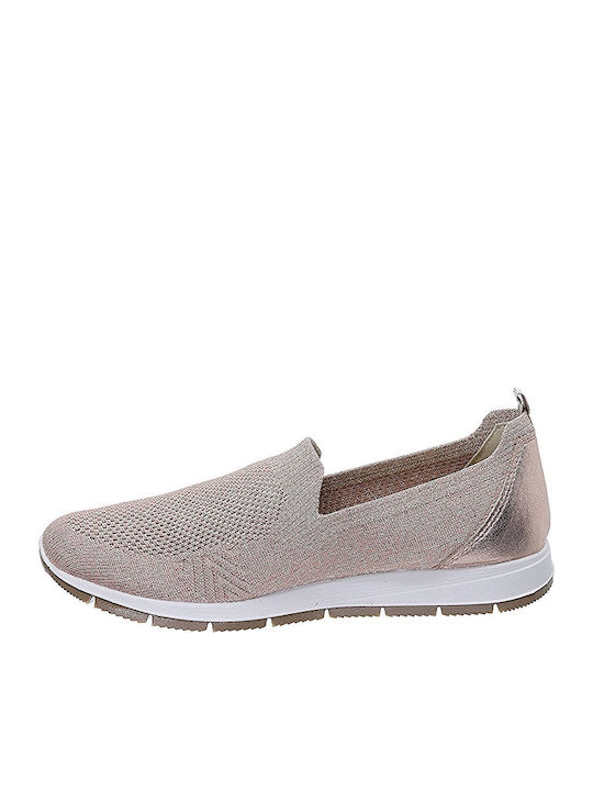 Ανατομικά Γυναικεία Slip-On Ροζ