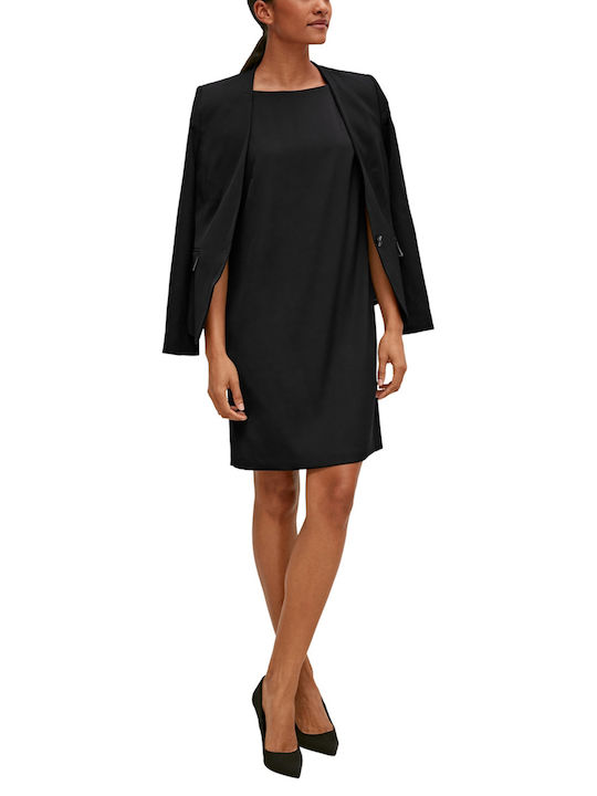 Sommer Mini Abend Damenkleid Schwarz