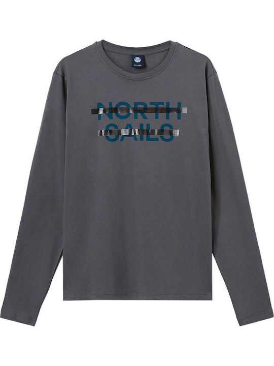 Langarmbluse Gray