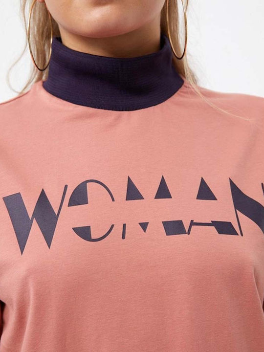 Damen T-Shirt Rosa