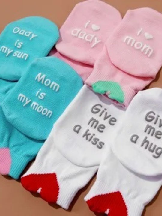 Babykids Șosete Lungi Antiderapante pentru Copii Roz