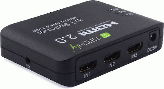 Techly HDMI Switch IDATA HDMI2-4K3160