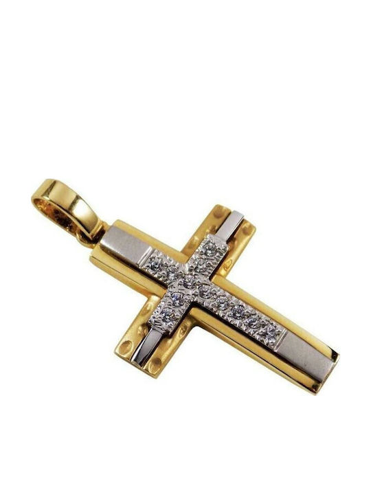 Roloi Kaliamanis Дамски Златен Кръст 14K