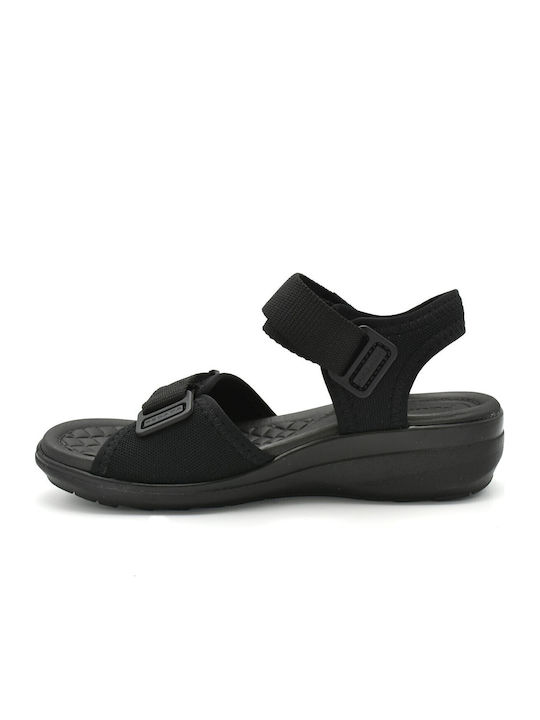 Γυναικεία Σανδάλια Flatforms Μαύρα