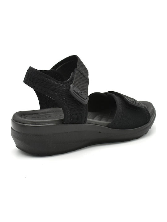 Γυναικεία Σανδάλια Flatforms Μαύρα