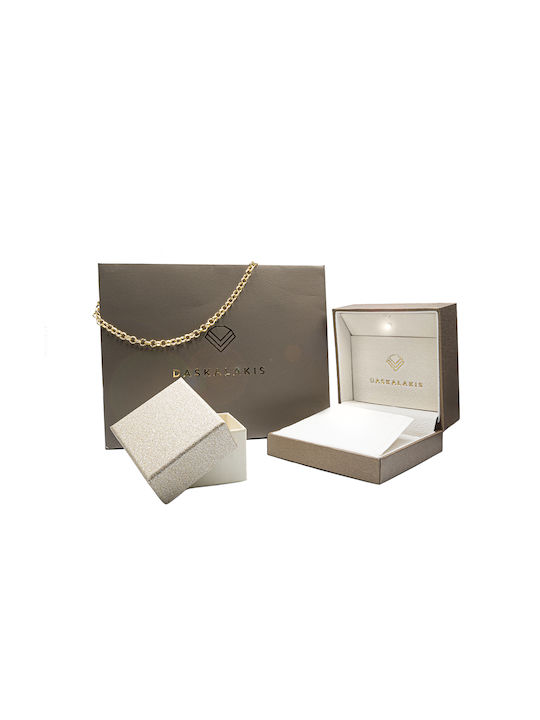 Ekan Necklace from Gold 14K with Pearls