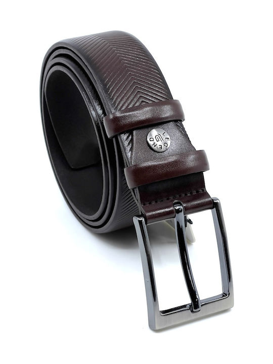 Legend Accessories Men's Leather Belt Brown