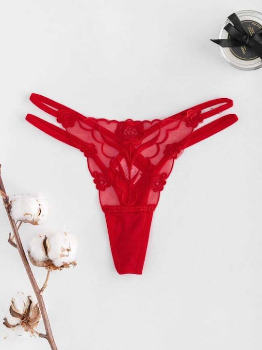 Damen Zeichenfolge Rot