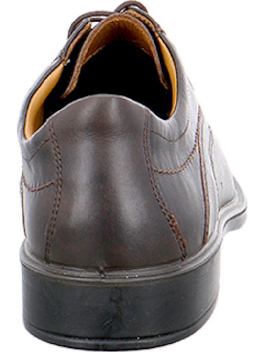Leder Herren Freizeitschuhe Anatomisch Braun