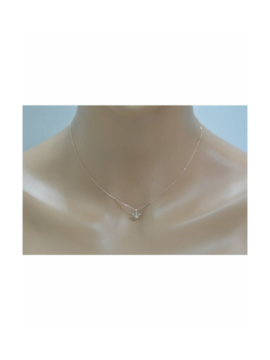 Paraxenies Halskette mit Design Tiara aus Vergoldet Silber