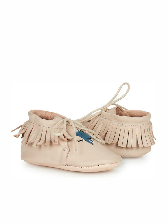 Easy Peasy Baby Hausschuhe Beige Meximoo