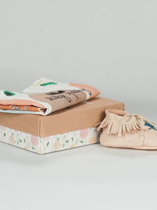 Easy Peasy Baby Hausschuhe Beige Meximoo