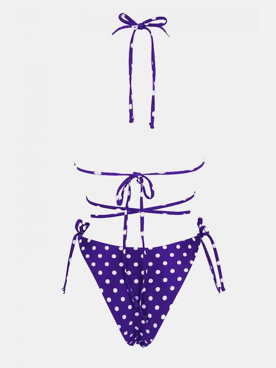Set Bikini Τριγωνάκι & Brazil Πουά